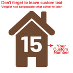 H624 Brown / 25cmhighx4pcs