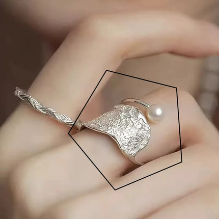 925 Sterling Silver Open Finger Ring Punk Heart Irregular Geometric Stackable For Women Girl Jewelry Gift Dropship Wholesale
