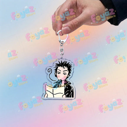 Cute Anime Nana Keychain for Accessorie Bag NANA Chibi Farming Charm Keyrings Jewelry Friends Oosaki Nan Manga Gifts