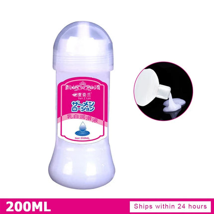 500ML Emulsion Lubricant Anal Lubricant Easy to clean, colorless and odorless, safe and healthy gay vaginal adult products