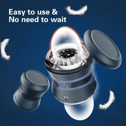 Automatic Male Masturbator Cup Vagina Masturbation Blowjob Man Mastuburator Sex Toys for Men Adult Goods Electric Mastubator