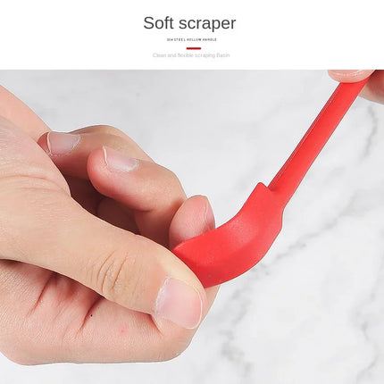 Spatula Cosmetics Digging Spoon Mini Silicone Double-headed Small Sharp Scraper Butter Jam Scraping Spoon 3-piece Set Scraping
