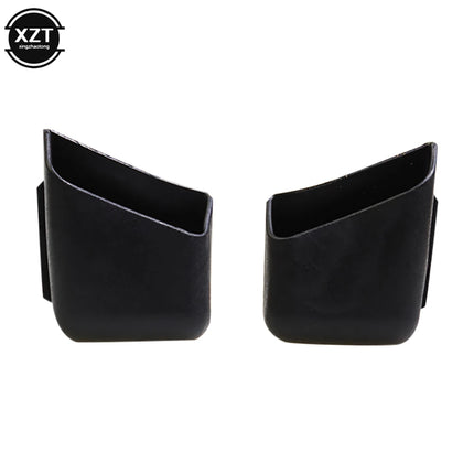 2Pcs Universal Car Sunglasses Phone Organizer Eyeglasses Glasses Holder Organizer Storage Boxes Holders Pocket Auto Accessories