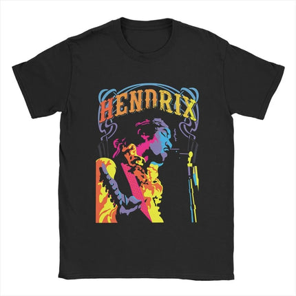 Jimi Hendrix 2026 New Bestseller Men's Women Y2k Rock Album Graphic Hawaiian Hiphop Style Shirt Women Summer T-Shirt