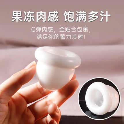 3D Male Masturbator Egg Cup Pocket Pussy Penis Sleeve Cock Exerciser Massager Reusable Delay Lasting Training Sex Toys For Men