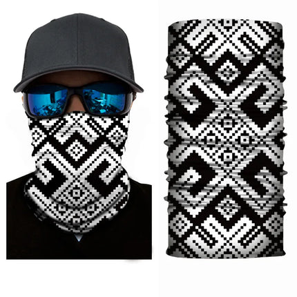 New Fashion Stripe Design Face Mask Bandana For Women Men Sports Cycling Headbands Female Male Neck Scarf Balaclava Turban