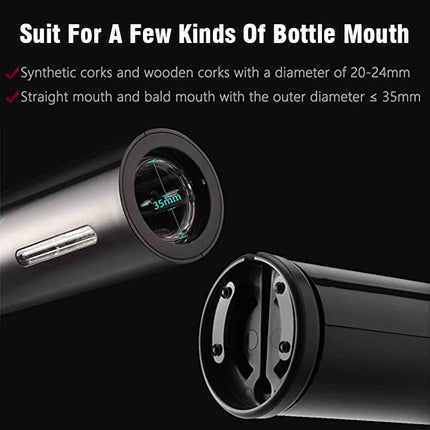 Electric Wine Openers USB Rechargeable Automatic Corkscrew Wine Beer Bottle Opener Foil Cutter Kitchen Accessories Cap Opener