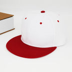 White Red / One Hat Print