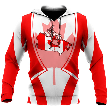 2025 Canadan Flag 3D Printed Harajuku Men Hoodies Women Canada Hoodies Sweatshirts Y2k Clothes Streetwear Oversized Pullovers