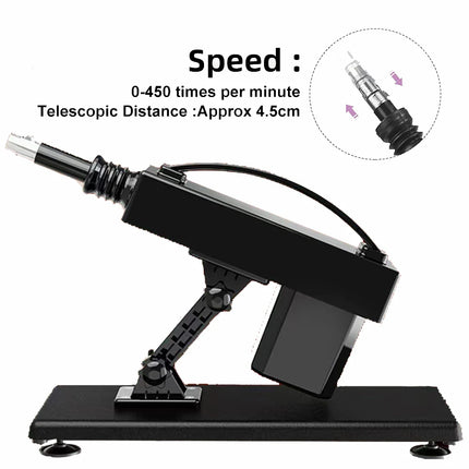 Vibrator Powerful Sex Machine For Women Automatic Female Pseudopenis Masturbation Pumping Sex Machine Gun For Adults With Dildo