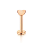 Heart Rose gold / 1.2x8mm