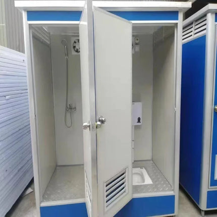 Luxury Portable Toilet Restroom Cabin Single Room for Events Worksites Public Parks Camping RV Areas VIP Outdoor Use