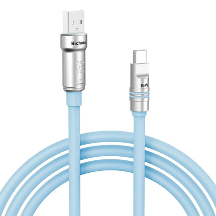1.2M/2M USB A To USB C Fast Charging Cable PD15W 480Mbps Data Transfer Cord USB To C Cable For Phones Laptop Tablets