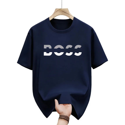 Letter Print Men's T-shirt Controller Design T-shirts Summer Short-sleeved T-shirt Men Hip Hop Streetwear