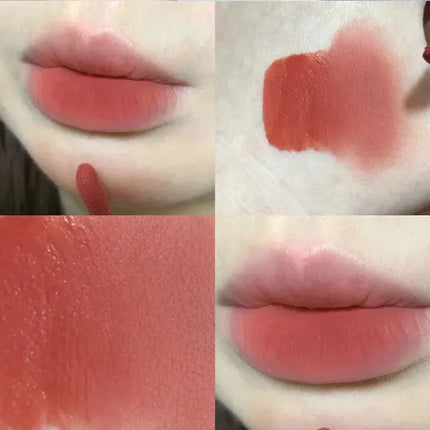 Cute Bunny Lipgloss Matte Velvet Lip Clay Long-lasting Color Non-drying Gege Bear Rabbit Lip Glaze