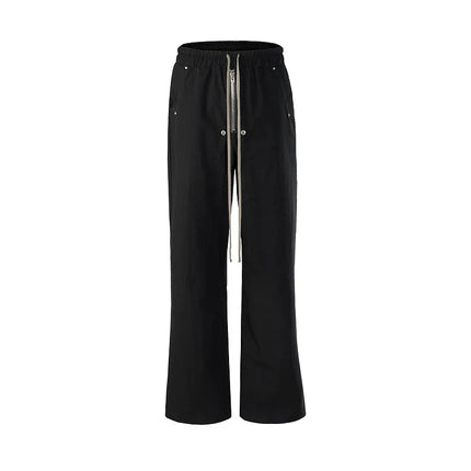 Owen Seak Men's Casual Cargo Harem Pants Baggy Gothic Clothing High Street Summer Long Work Trousers Loose Black Sweatpants