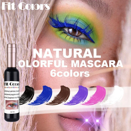 4D Silk Fiber Eyelash Mascara Waterproof Fast Dry Eyelashes Curls Extension Makeup Eyelashes Waterproof Blue Ink Eye Makeup