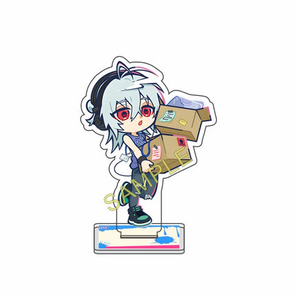 Game Slow Damage, Togainu no Chi, sweet pool, DRAMAtical Murder 10cm Acrylic Figure Stand Desktop Decoration Fan Gift Keychain