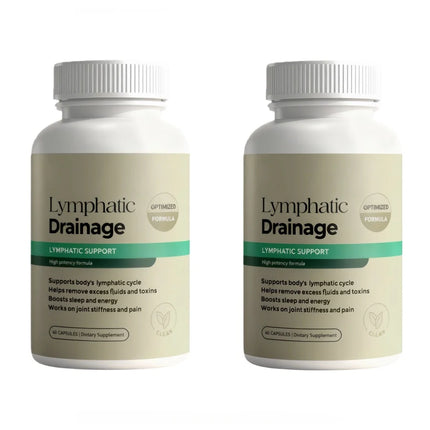 Lymphatic Drainage Capsules - Reduce Puffiness, Cleanse & Detox, Body Shape Weight Management, Supports Thyroid Health
