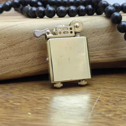 ZORRO 790 Genuine Ultra-thin Windproof Original Copper Lighter Double-sided Engraved Wheel Lighter Lighter Men's High-end Gifts