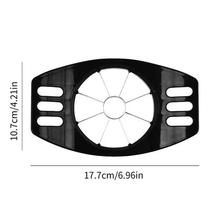 1PC-Apple slicer; large fruit slicer; fruit separator; fruit peeler; stainless steel divider; core removal tool.