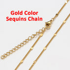 B-Gold Color / 5pcs-45cm plus 5cm