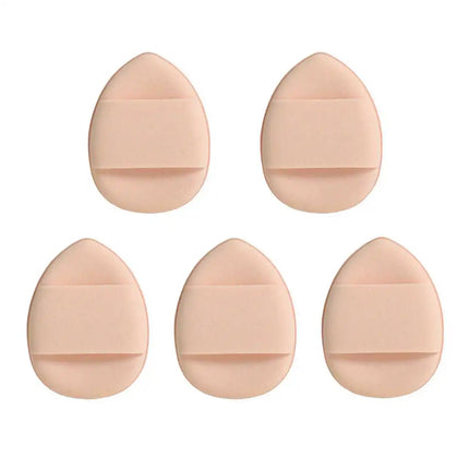 5Pcs Mini Finger Puff Foundation Small Air Cushion Powder Sponge Face Concealer Bb Cream Cosmetic Applicator Makeup Tools