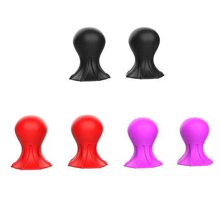 1Pair Nipple Sucker Enlarger Vacuum Stimulate Clit Clip Breast Pump Adult Sex Toys For Women Intimate Pleasure Tools