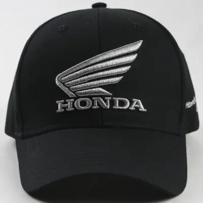 Honda Racing Baseball Caps Embroidery Sunscreen Hat Snapback Hats Adjustable Outdoor Sports Caps Hip Hop Hats for Men Women