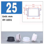 25mm / 10Pcs(Black)
