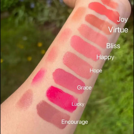 Fashion 7.5ml Lipstick Blush Cream Watery Light Waterproof Face Shadow Blusher Moisturizing Facial Rouge Woman Girl