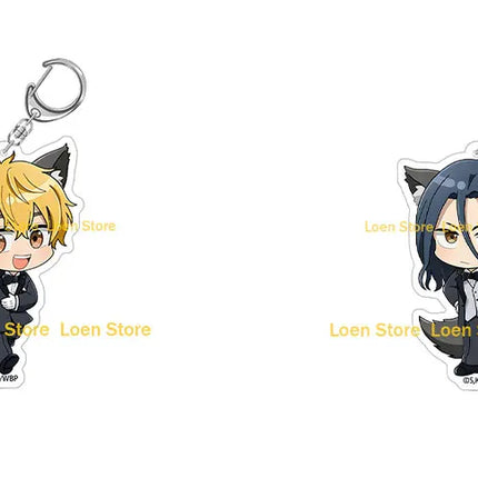 WIND BREAKER Haruka Sakura Akihiko Nirei Kyoutarou Sugishita Tasuku Tsubakino Shuhei Suzuri Wolf Butler Chibi Acrylic keychain