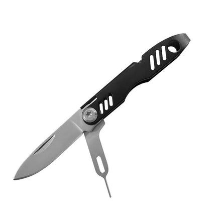 Mobile phone card pick-up needle, keychain, batch bottle opening, multi-functional folding and cutting knife, portable