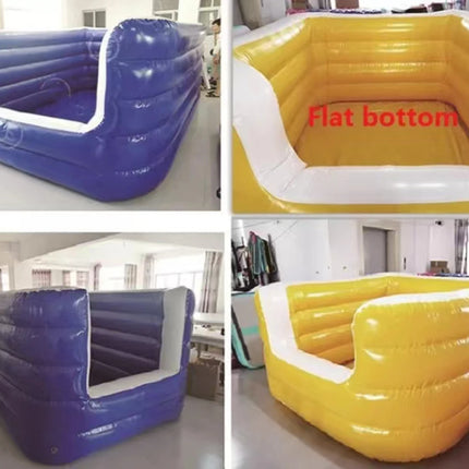 Airtight PVC Ball Pit Inflatable Foam Pit Soft Round Kiddie Baby Playpen Ball Pool For Kids Toddlers Indoor Outdoor Activities