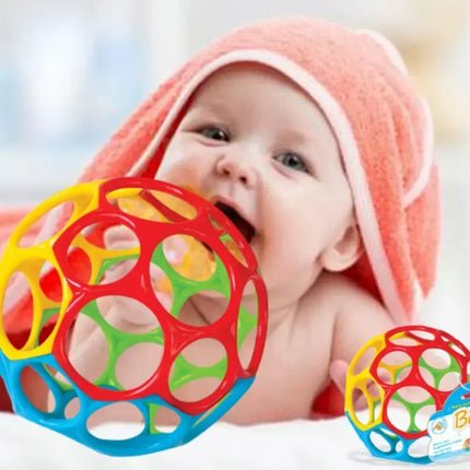 Baby Toy Soft Newborn Grasping Teethers Hand Bell Sensory Toys Rattles Kids Educational Toys for 0-12 Months Children Playing