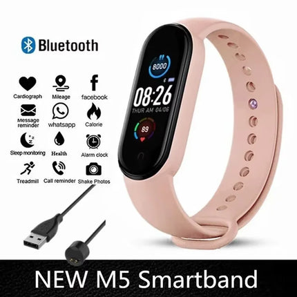 Lenovo Smart band Movement Watch Step count Bluetooth Synchronous Phone Information Smartwatch For Men Women Students 2025 New