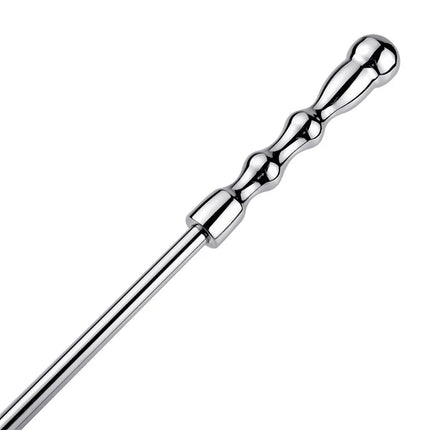 Metal hand-held ball anus plug, anal dilator anus toy, suitable for men and women, adult sex toy