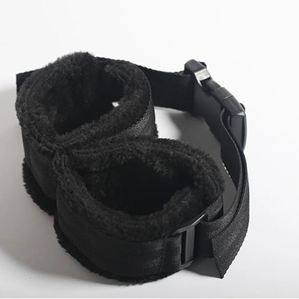 BDSM Handcuff Sex Toy SM Bondage Hand Cuff Gears Soft Adult Sex Games Fetish Back Pull Handcuff Sex Toy Set Female Restraint Set
