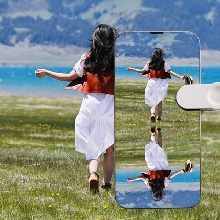 Universal Adjustable Reflection Clip Kit For Phone Android Smartphone Camera Mirror Reflection Clip Phone Selfie Reflector Tool