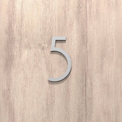 On The Door Extra Apartment Floating Exterior House Hotel Building 3D Digits Number Art Nordic Home Decor Wall Sticker Acrylic