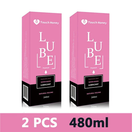 Water-Based Lubricant Safe Vaginal Anal, Wash-Free Long-Lasting Lube for Couples, Adult Erotic Tools Compatible Condoms 18+