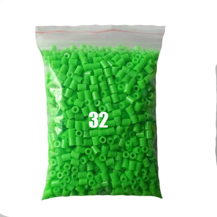 2000 pcs/Bag 2.6mm Hama Beads Puzzle Perlen Iron Beads Diy Perler Fuse Bead Intelligence Educational Toys