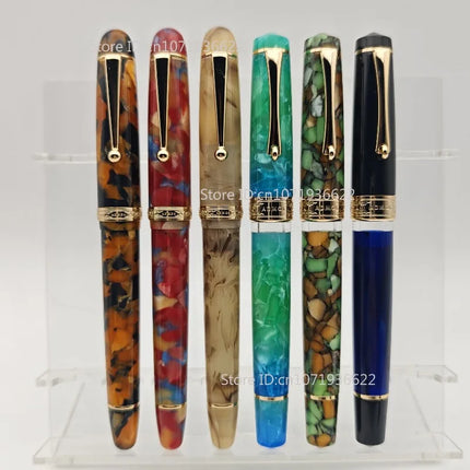 ADMOK 766 Vacuum Filling Fountain Pen NO.6 Schmidt BOCK Nib Vintage Design Classic Gift For Collector Business Writing Gift Pen