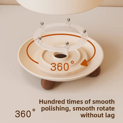 360-degree rotating dust-proof dressing table cosmetic organiser Lipstick and eyeshadow storage box Desktop pencil holder