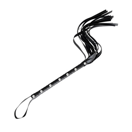 59cm BDSM PU Leather Rivets Fetish Bondage Sexy Whip Flogger Sex Toys For Couples Spanking  tickle Knout Adult Games