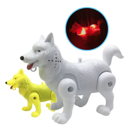 New Pink Color Electric Walking Pig Toy With Light Musical Kids Funny Electronics Toy Children Birthday Gift Toys