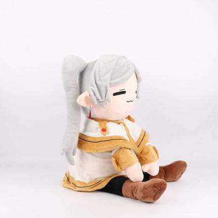 75cm At The Funeral Elf Frieren Frieren Plush Cotton Stuffed Kawaii Figures Anime Peripheral Desktop Decoration Kids Toys Gift