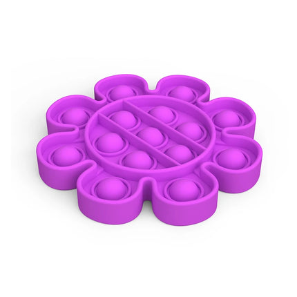 Rainbow Pop Push Bubble Fidget Toy - Anti Stress Relief Sensory Toys for Adults, Kids, Children & Special Needs