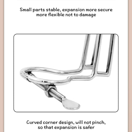 Anal Traning For Women Vagina Extender Speculum Vaginal Expander Metal Labia Clip  Clamp Adult GamesSex Toys Bdsm