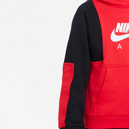 Nike Official Authentic New Season Winter Big Kids' Sport Casual Fleece Hoodie DD8712-657